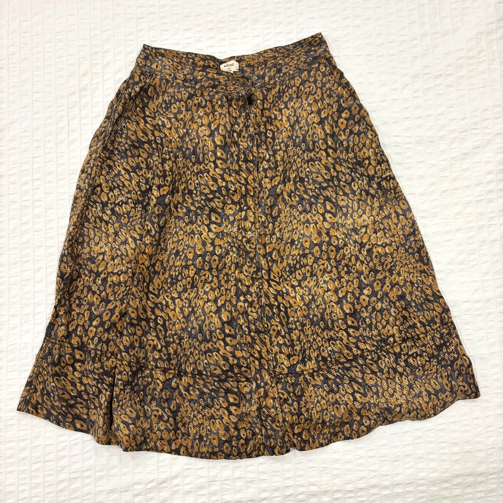 Wilfred Patterned Midi Skirt - Size 6